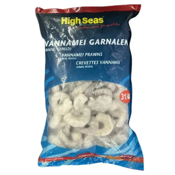 HIGH SEAS- Crevettes 31/40 blanche du pacifique 800g