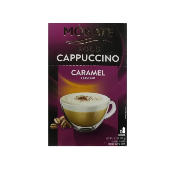 MOKATE - Cappuccino gold saveur caramel 100g