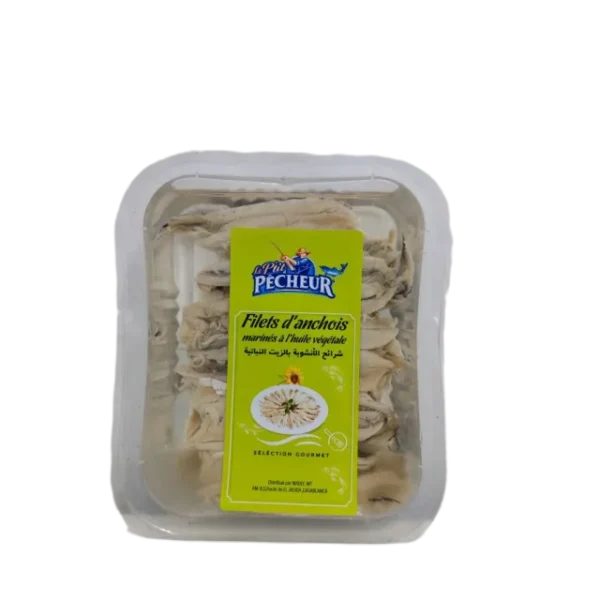 Le p'tit pécheur -Filets d'anchois H.V 120g