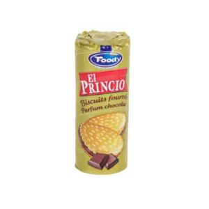 Biscuits Fourrés Parfum Chocolat 180g-El Princio