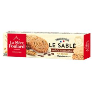 Sablé Eclats De Chocolat 125g-La Mère Poulard