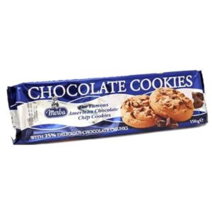 Chocolate Chips Cookies 25% Chocolate Chunks 150g-Merba