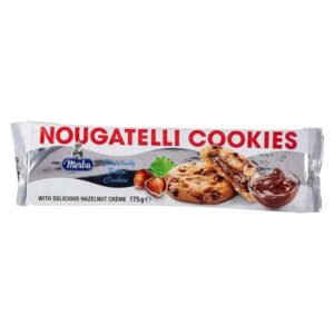 Nougatelli Cookies 175g-Merba