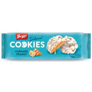 Cookies au Caramel & Cacahuètes Enrobés130g-Bergen