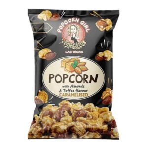 Pop Corn Caramélisé Amande &Toffe 90g-Popcorn Girl