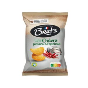Chips Saveur Chèvre Et Piment D'Espelette 125G-Bret'S