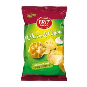 Chips Fromage Oignon 100g-Frit Ravich