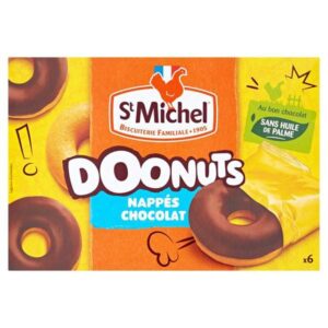 Doonuts nappés au chocolat 180g-St Michel