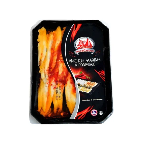 Anchois marinés à l'orientale 100g