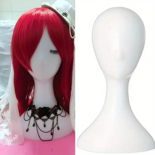 Tête de Mannequin avec épaule - Blanc – Image 2