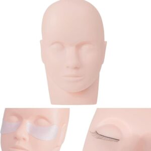 Tête de mannequin en silicone